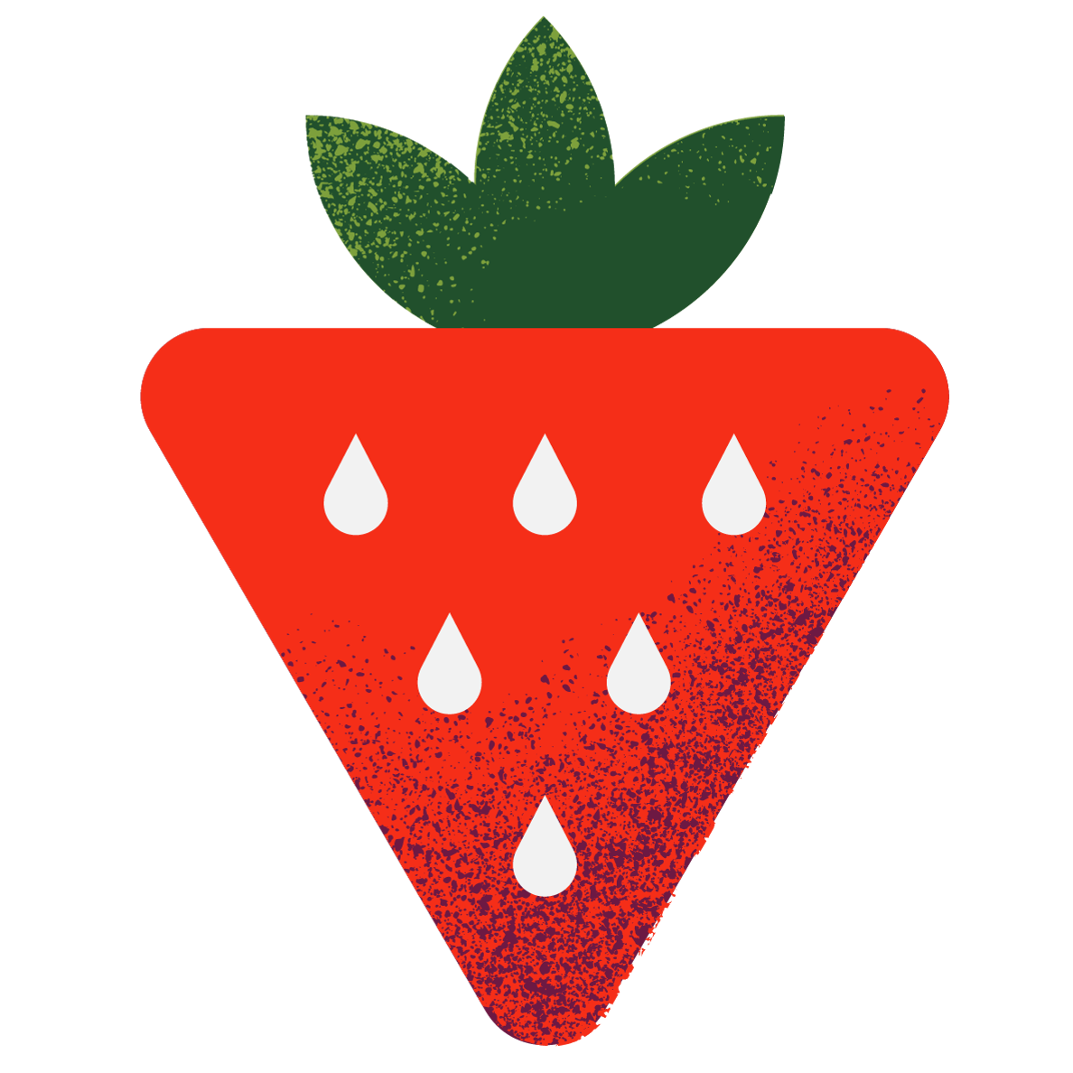Logo bester Blog der Welt Erdbeere